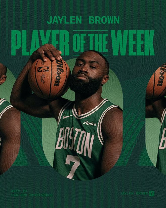 雷霆亚历山大蝉联西部周最佳 布朗助凯尔特人登